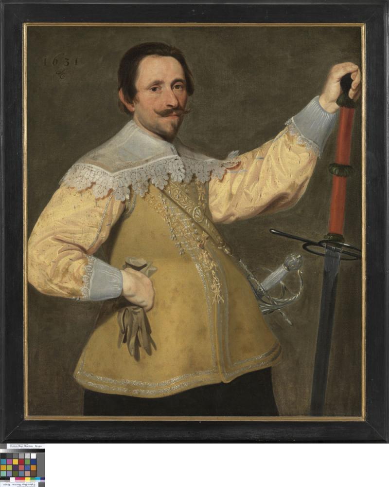 Portret van een deken van het Brugse Sint-Michielsgilde
