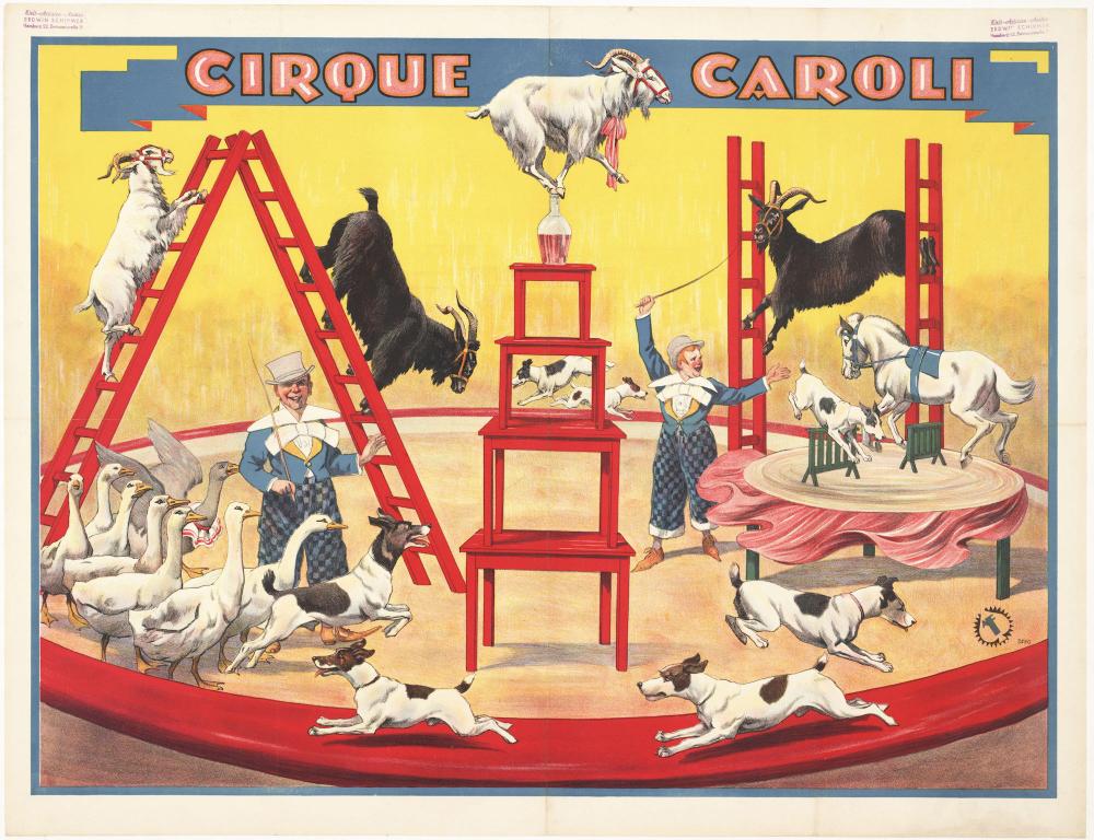 Affiche voor Cirque Caroli