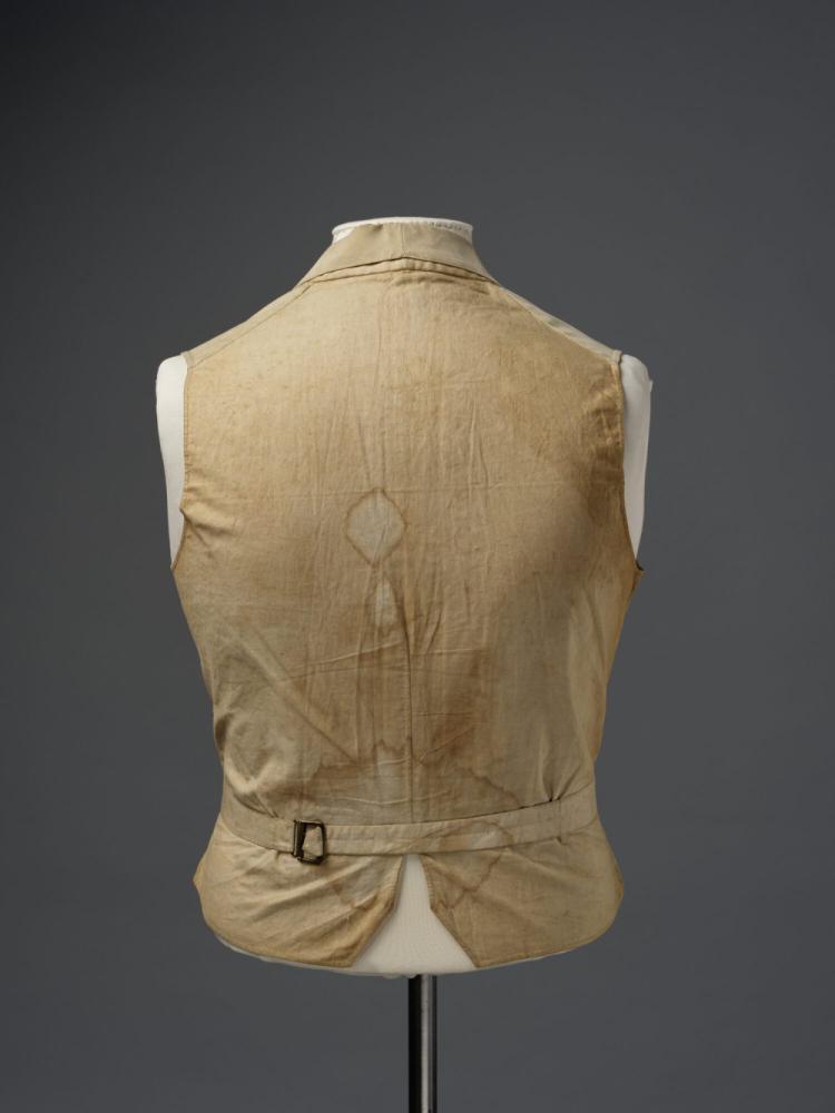 Ecrukleurig gilet