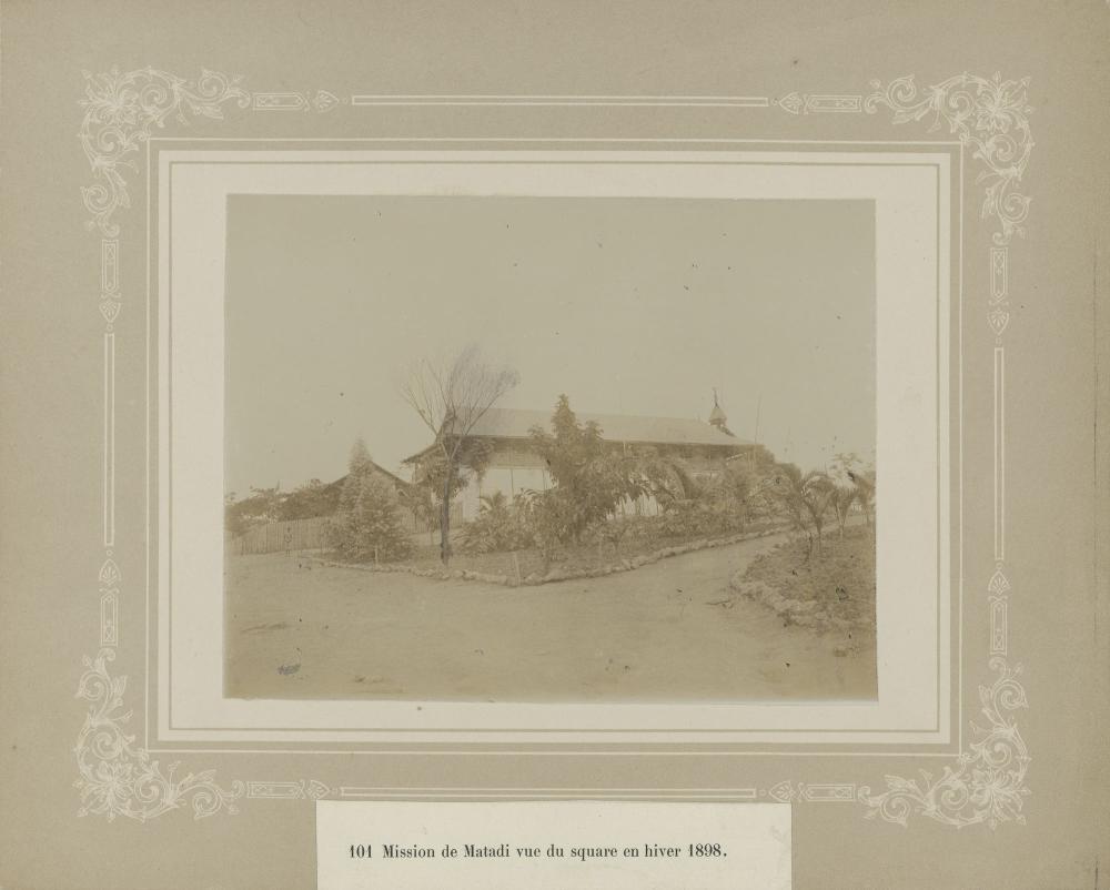 Aanleg spoorweg in Congo