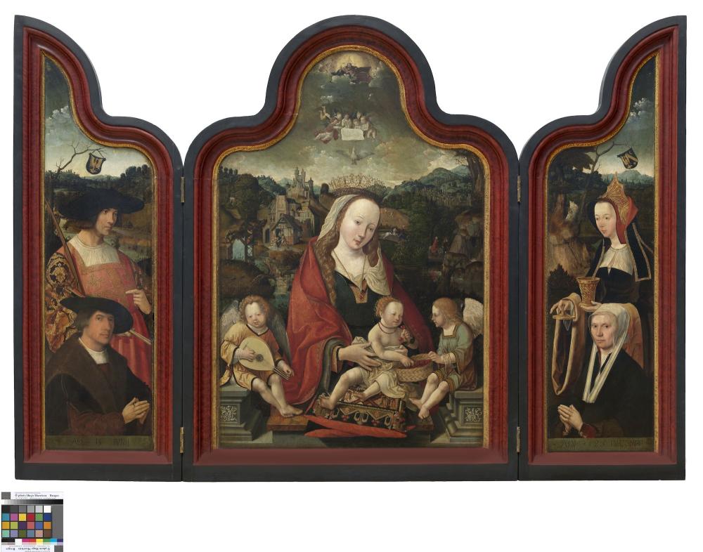 Triptiek van Pompeius Occo en zijn vrouw Gerbrich Claesdr