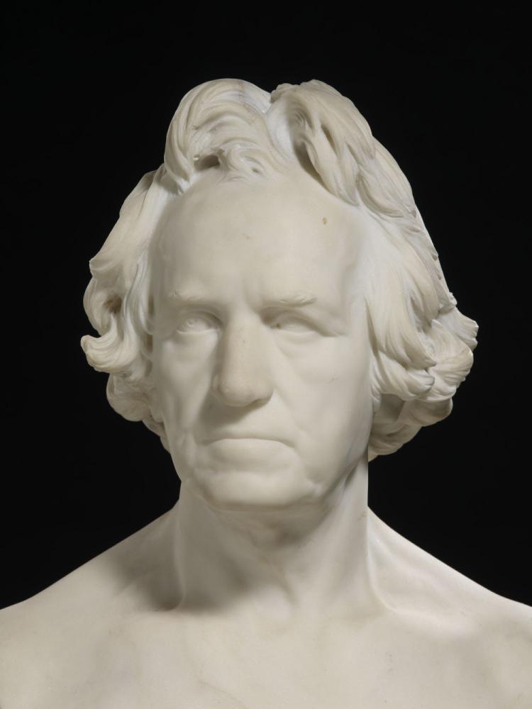 De beeldhouwer Christian Daniel Rauch Detail
