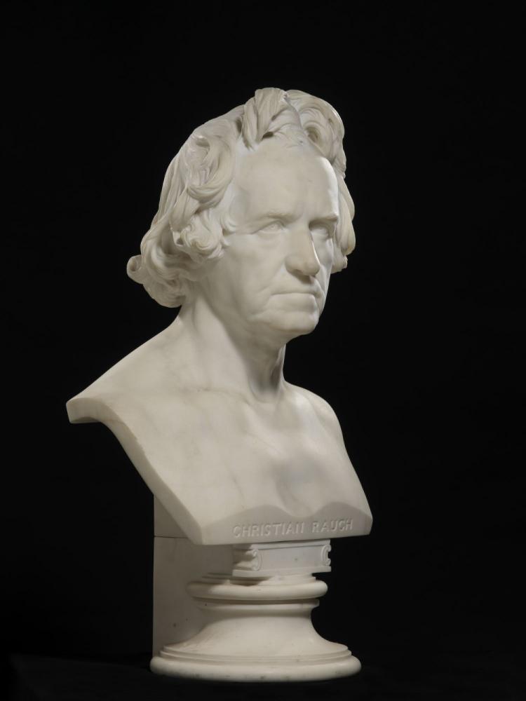 De beeldhouwer Christian Daniel Rauch Detail