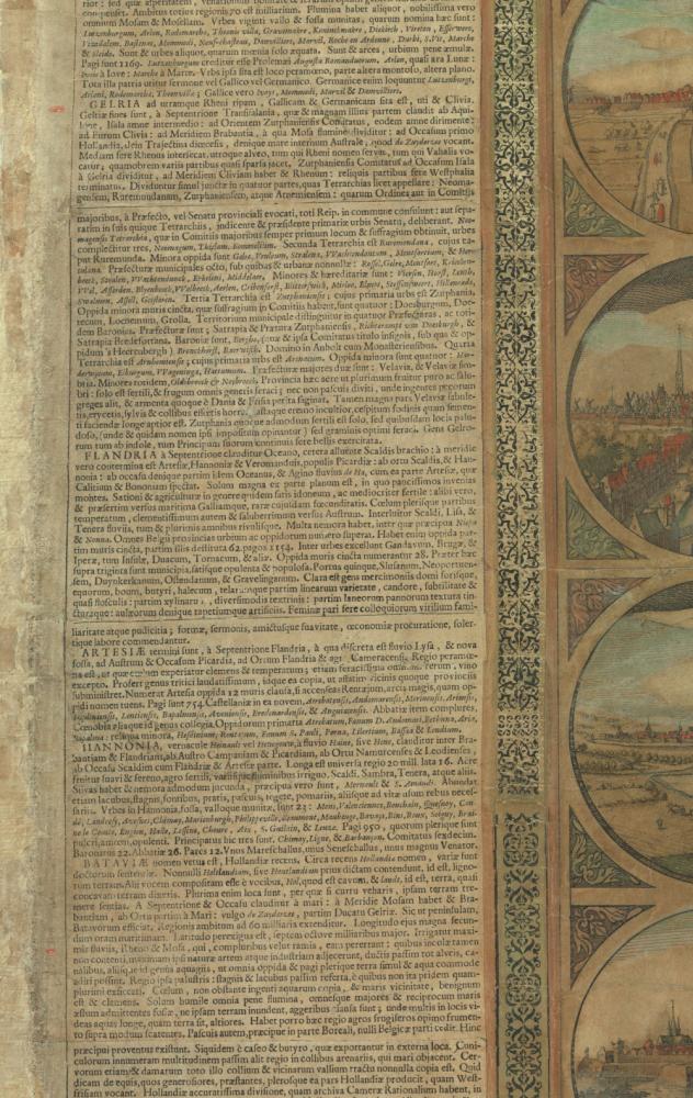 Wandkaart van de Nederlanden