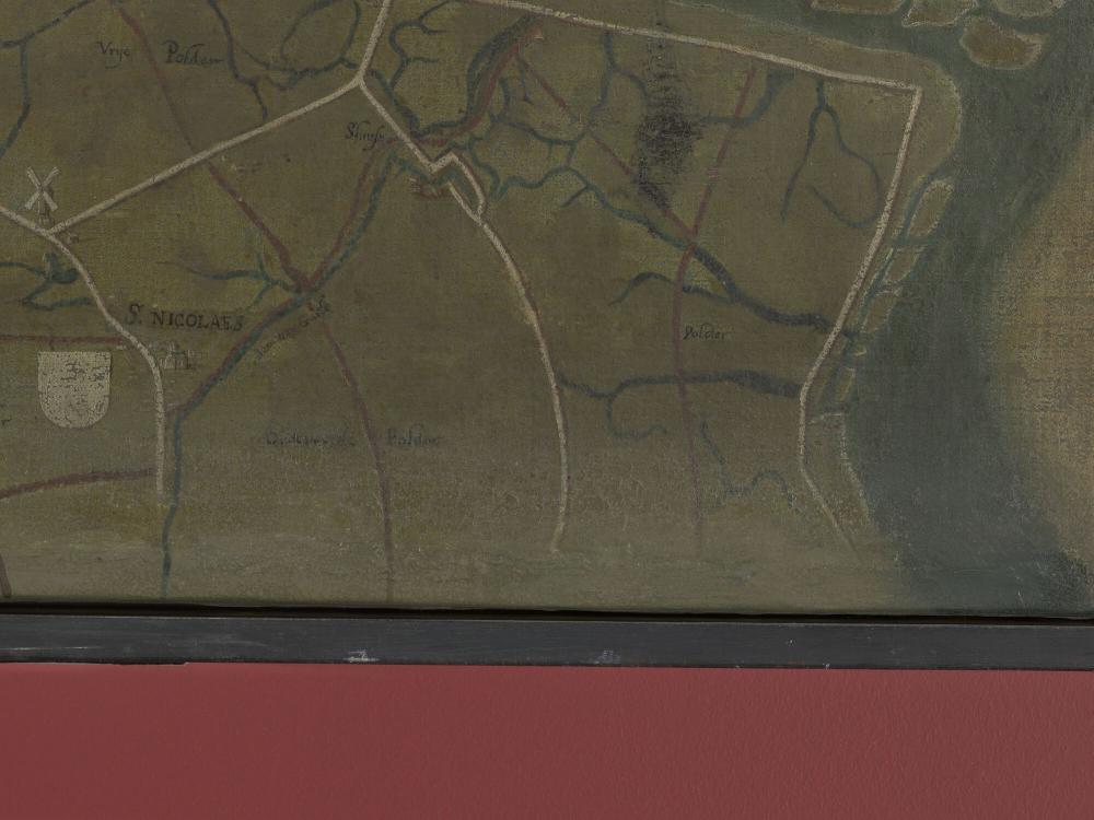 Kaart van het Brugse Vrije