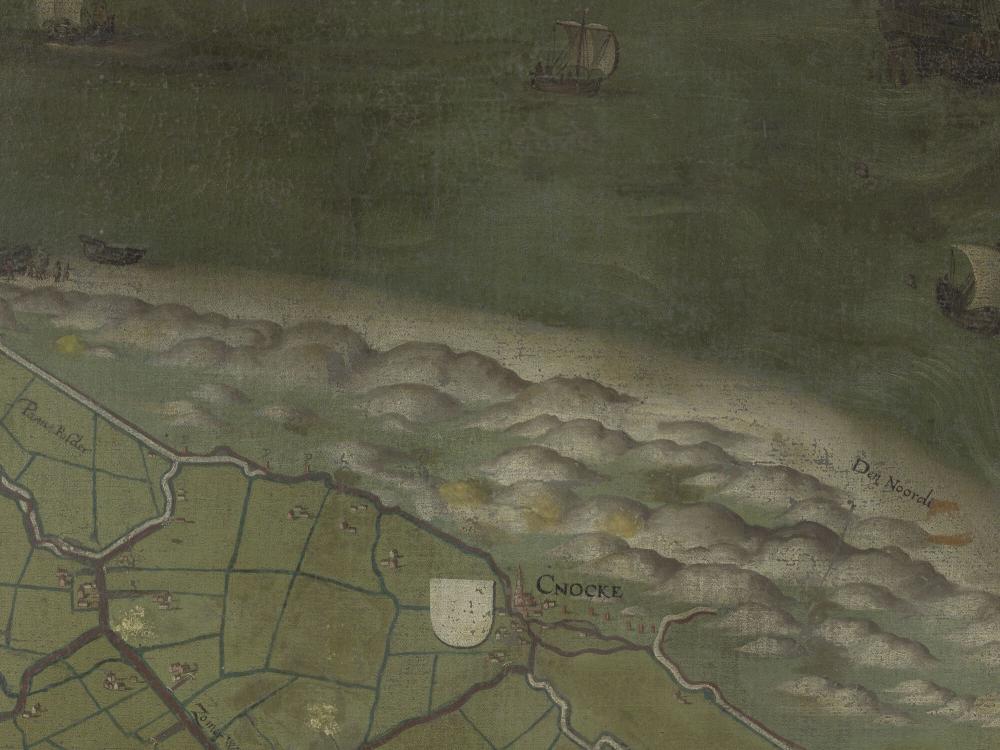 Kaart van het Brugse Vrije