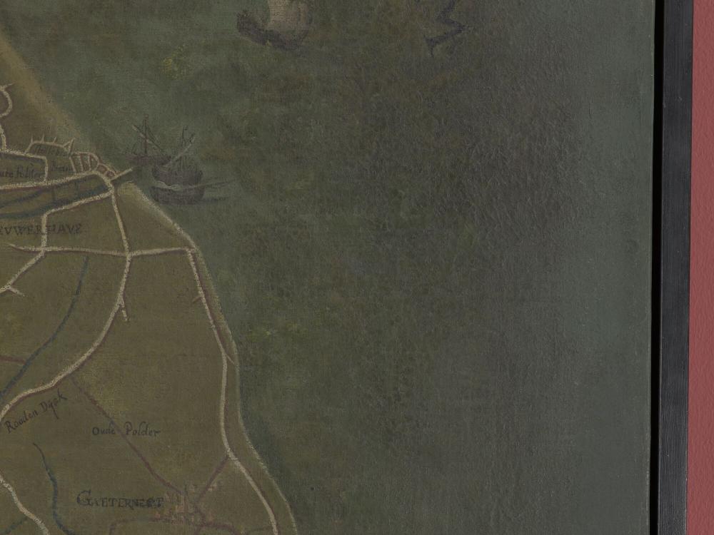 Kaart van het Brugse Vrije