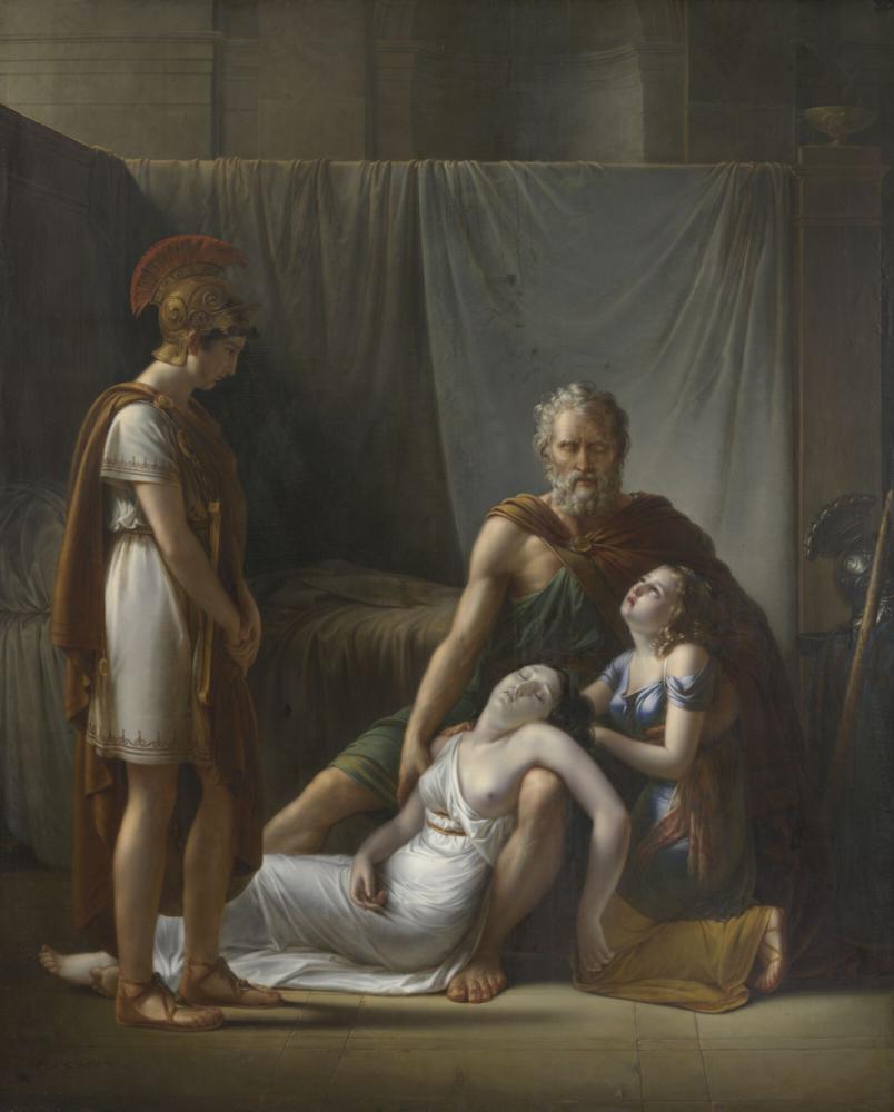 De dood van de vrouw van Belisarius