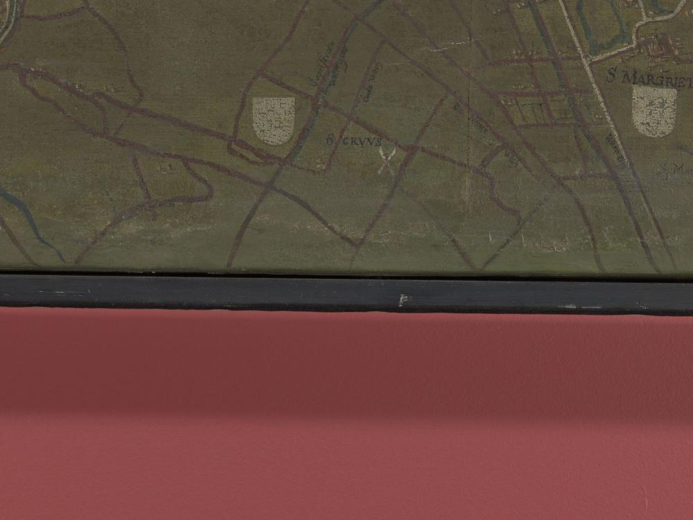 Kaart van het Brugse Vrije