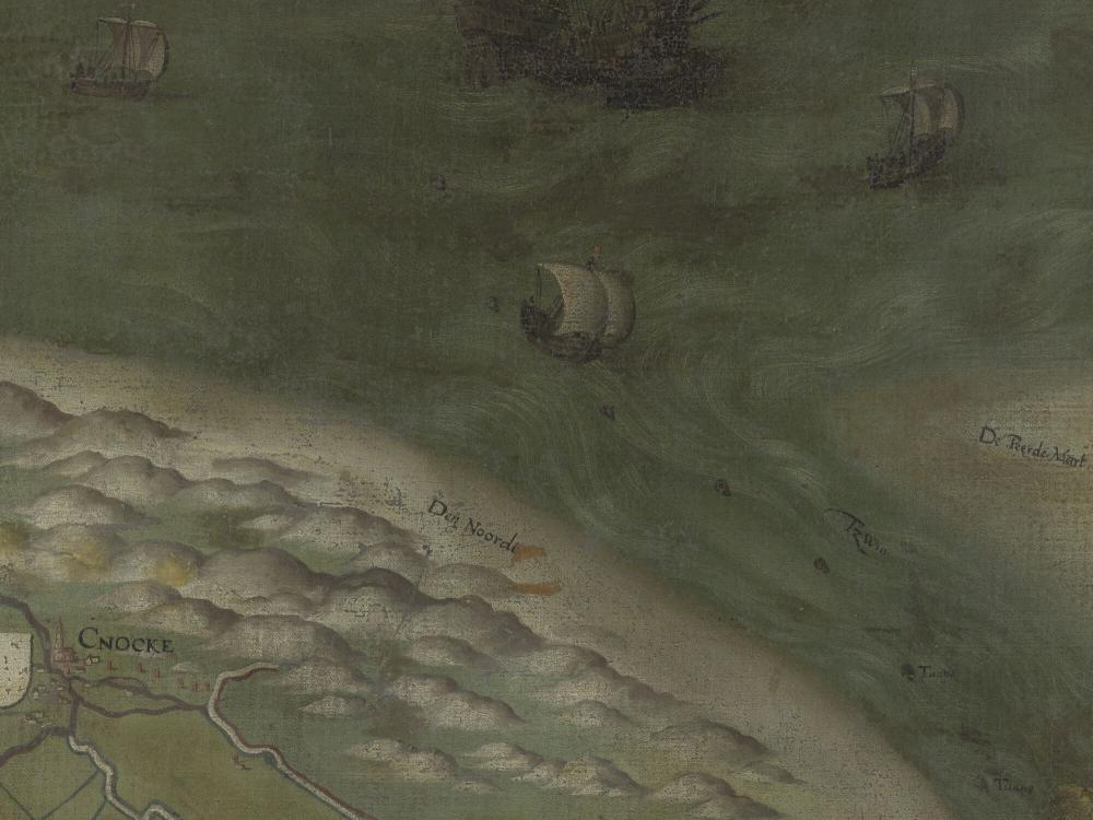 Kaart van het Brugse Vrije