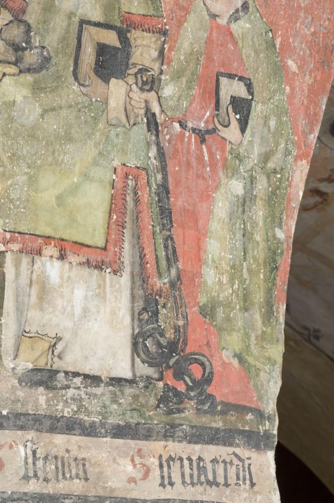 Muurschilderingen crypte