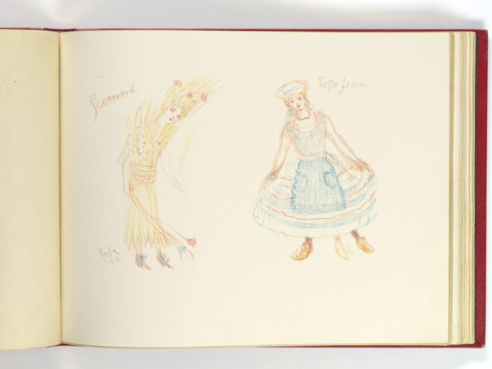 Gebonden album La Gamme d'Amour