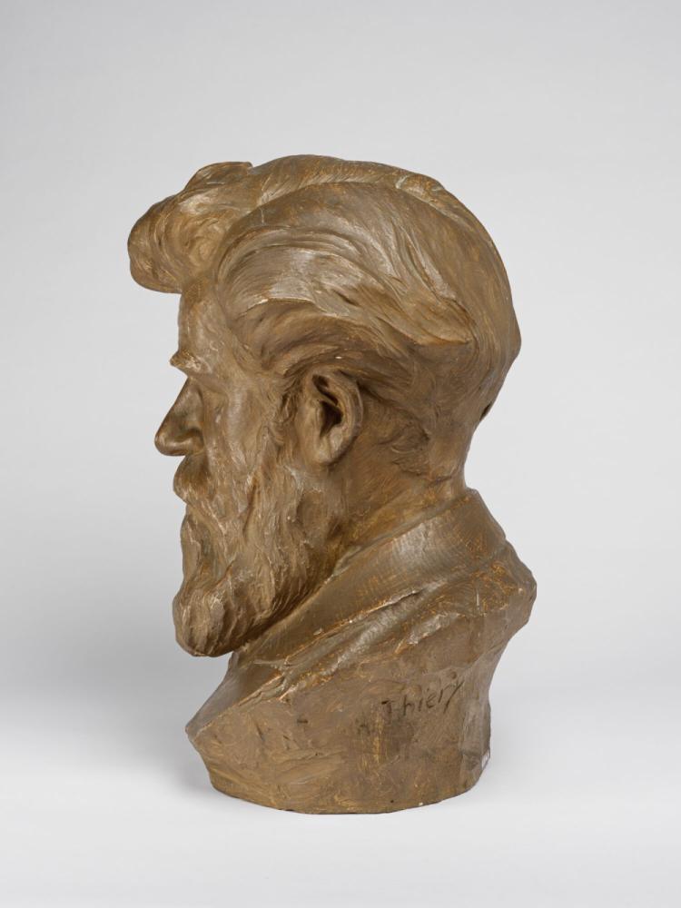 Portret van Jan Thiery, Gents anarchist