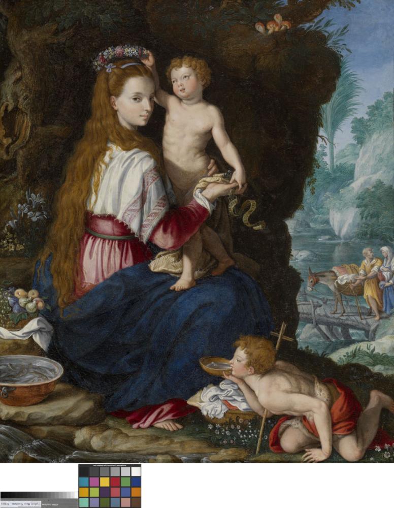 Madonna en de kleine Johannes de Doper