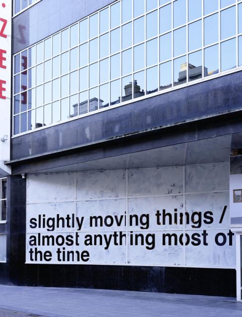 slightly moving things / almost anything most of the time