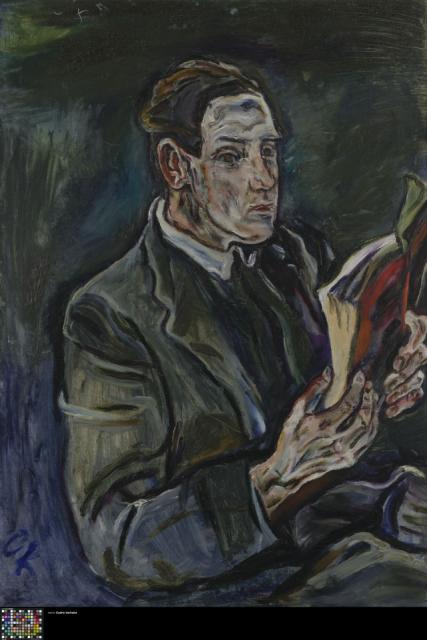 Portret van dokter Ludwig Adler