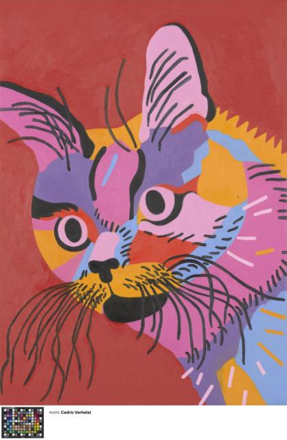 H. Schmidt Akt Katze