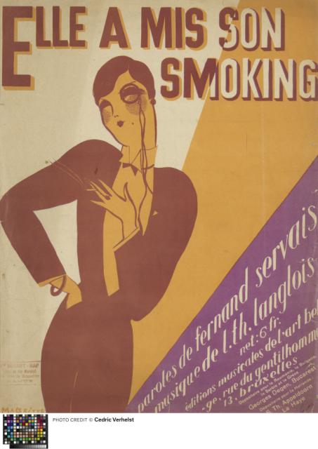 Elle a mis son smoking