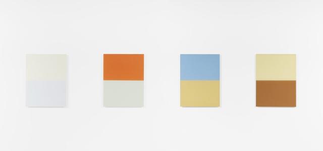 Two-tone Reverse Glass Paintings