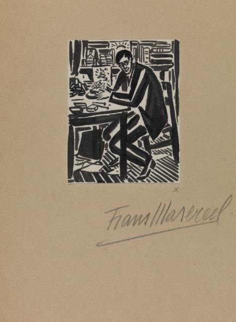 Volledige reeks voorstudies voor “Mon livre d'heures”