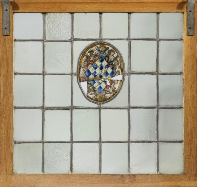 Glasraam 'Maria of Dorothea de Prez' van Herkenrode, 1659