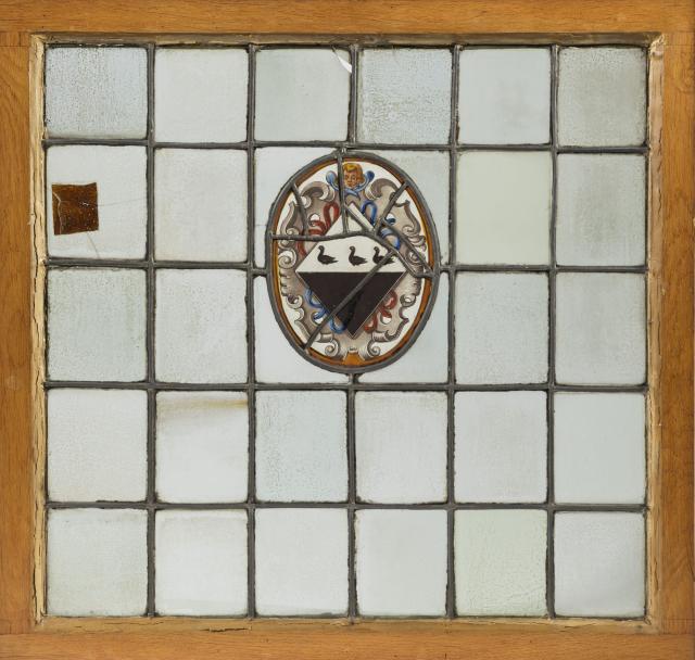 Glasraam van Herkenrode 'Francisca van Hinnesdael' (de Hÿensdael), 1659
