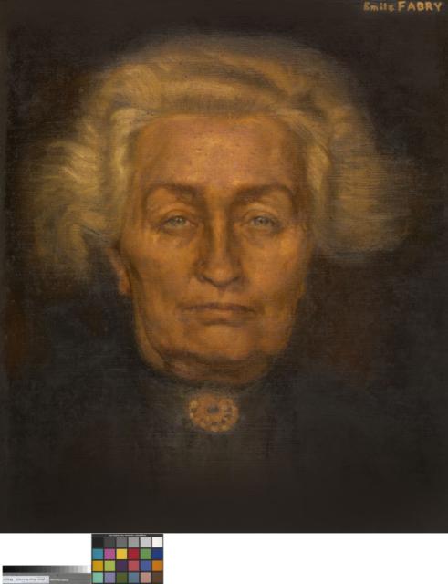 Portret van mijn moeder