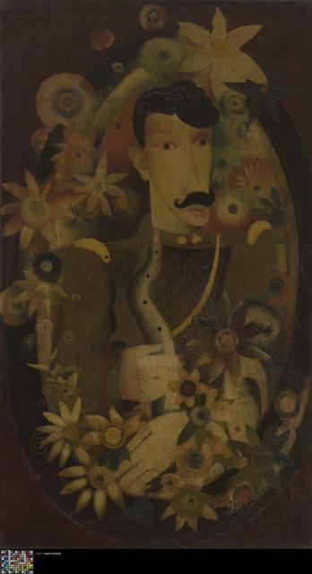 Portret van een grenadier