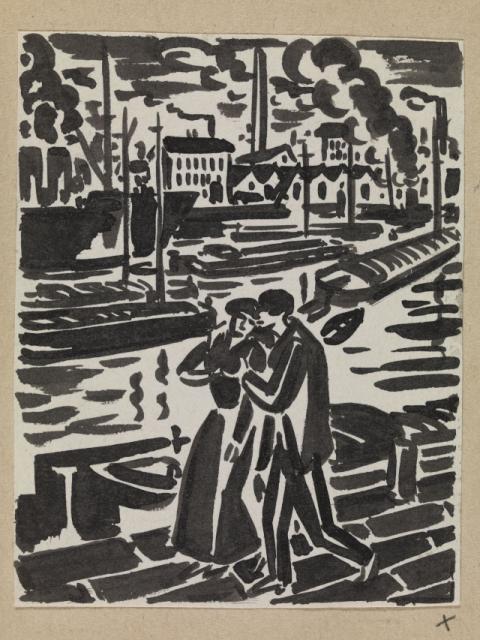 Volledige reeks voorstudies voor “Mon livre d'heures”