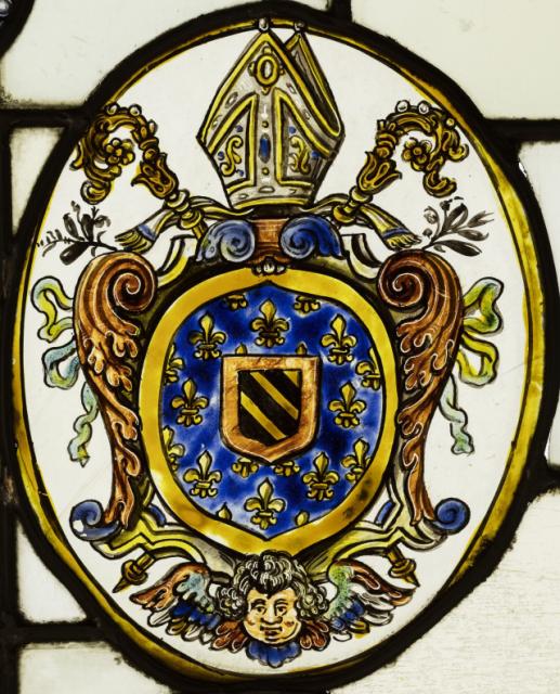Samengesteld glasraam 'Herckenroed 1657' van Herkenrode, 1659