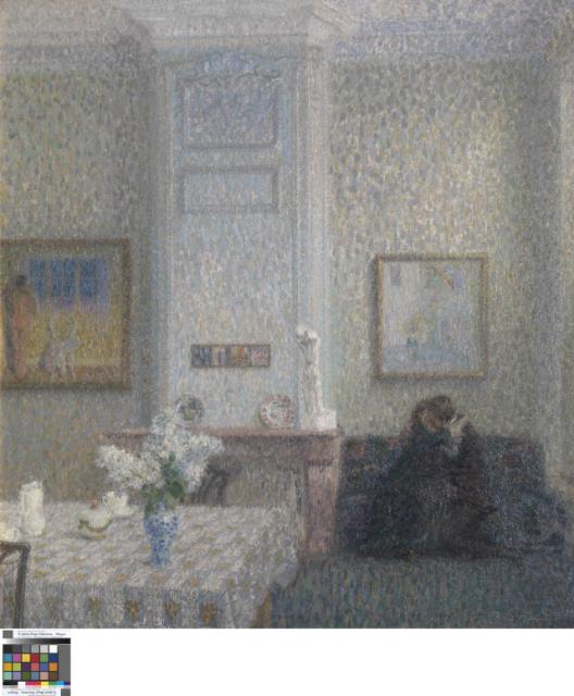 Interieur of De verliefden