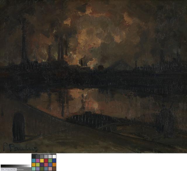 Charleroi bij nacht