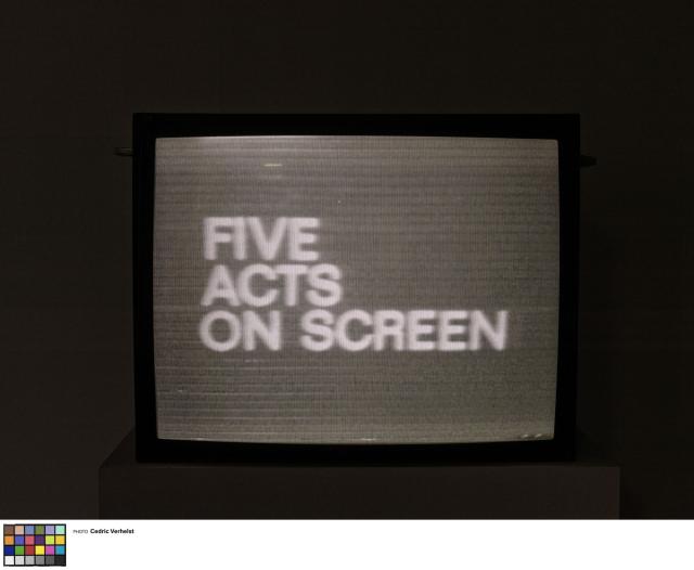 Five acts on screen