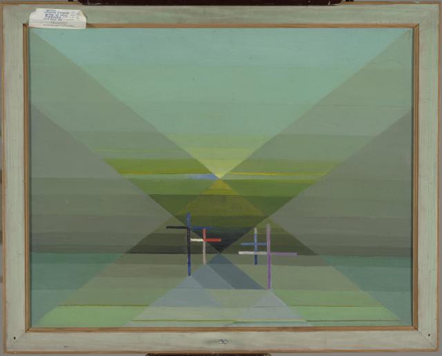 Abstract kerkhof