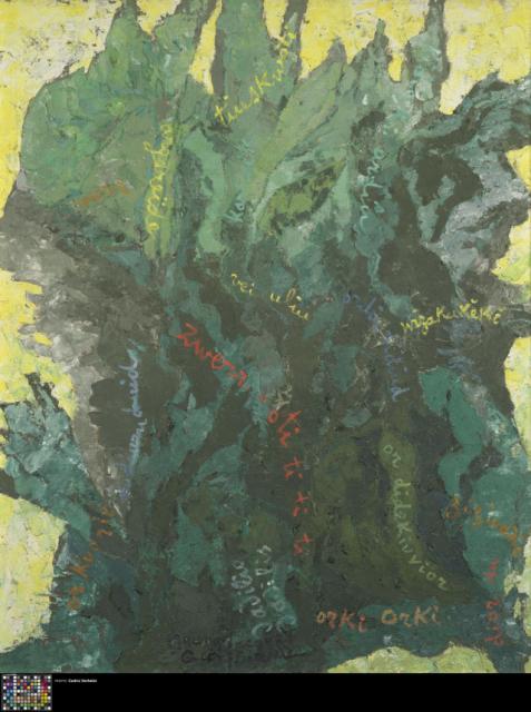 Chants d' oiseaux, thème vert