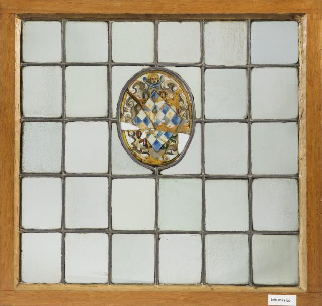 Glasraam 'Maria of Dorothea de Prez' van Herkenrode, 1659