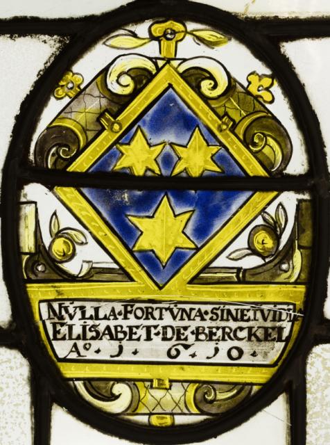 Samengesteld glasraam '1610/1639' van Herkenrode, ca. 1610-1639