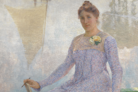Portret van Anna De Weert