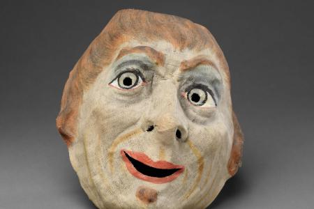 Masker uit de verzameling van James Ensor