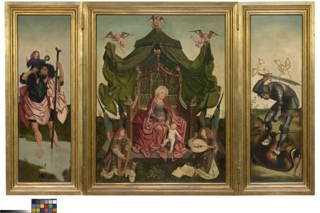 Tronende Madonna