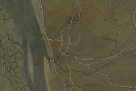 Kaart van het Brugse Vrije