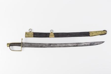 Sabel van een officier van de Gentse cavalerie tijdens de Brabantse Omwenteling
