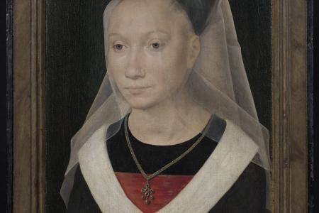 Portret van een jonge vrouw of Sibylla Sambetha