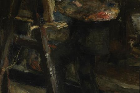 De schilder Alfred William Finch