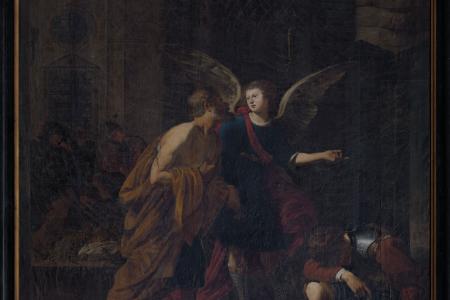 Bevrijding van Petrus door een engel