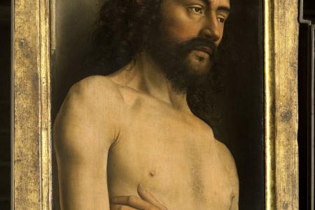 het Lam Gods: detail uit Paneel Adam