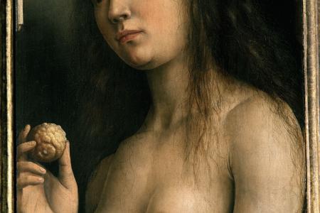 het Lam Gods: detail van Paneel Eva