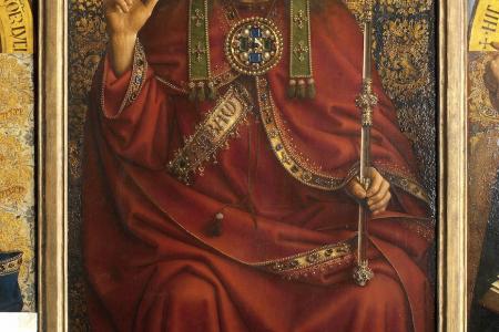 het Lam Gods: Paneel Christus