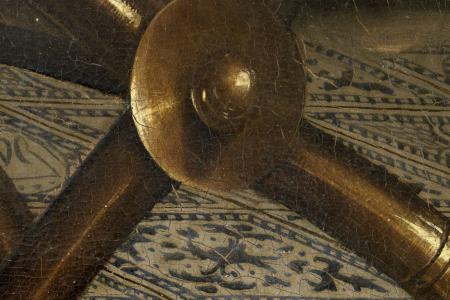 het Lam Gods: detail uit Paneel De Musicerende Engelen