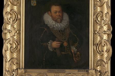 Portret van Jan van Duvenvoorde  genaamd de Admiraal van Warmond